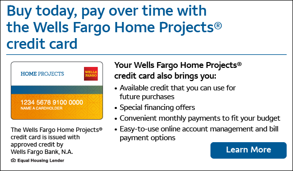 Wells Fargo financing information