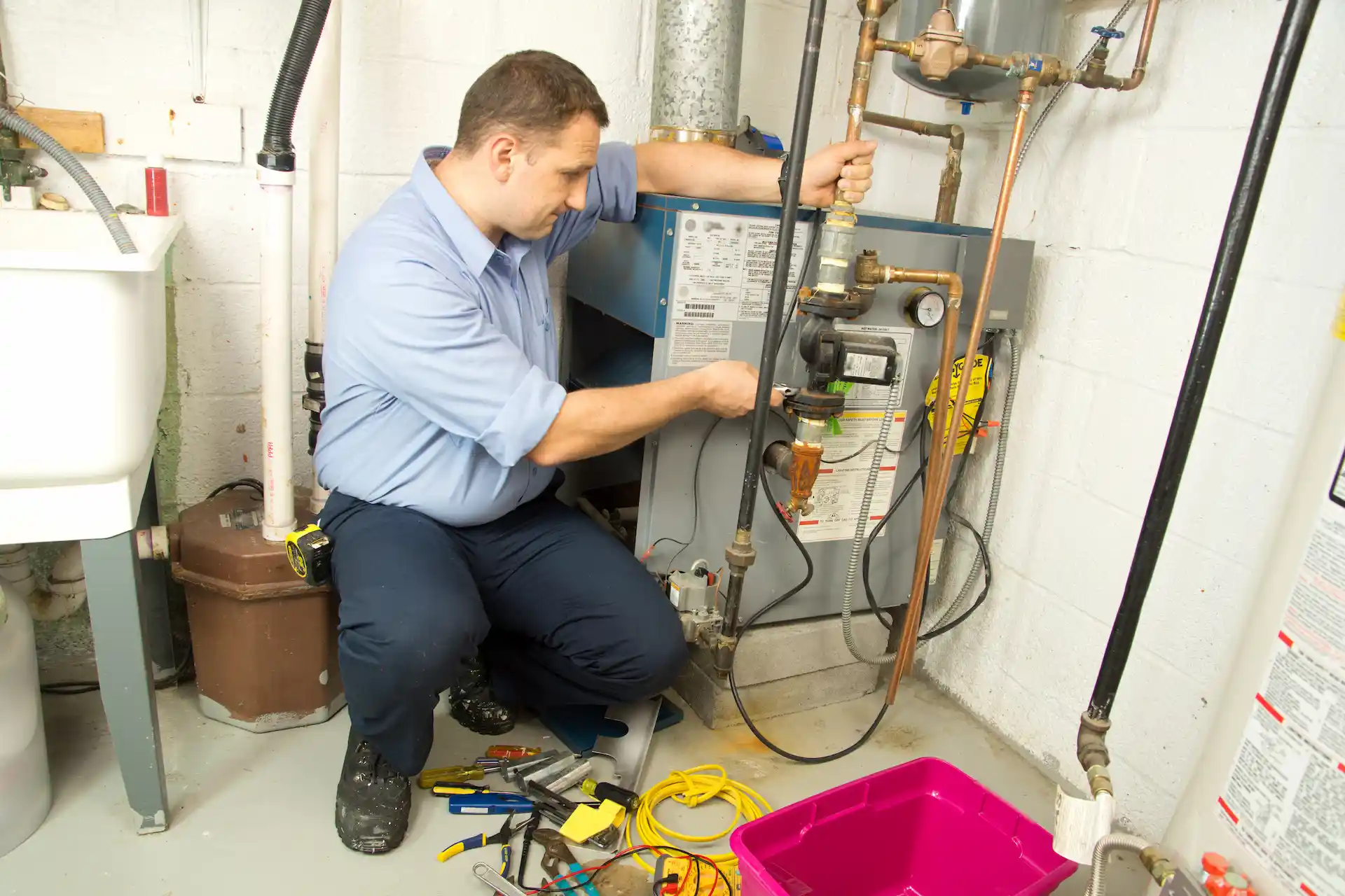 furnace tune up in Fall